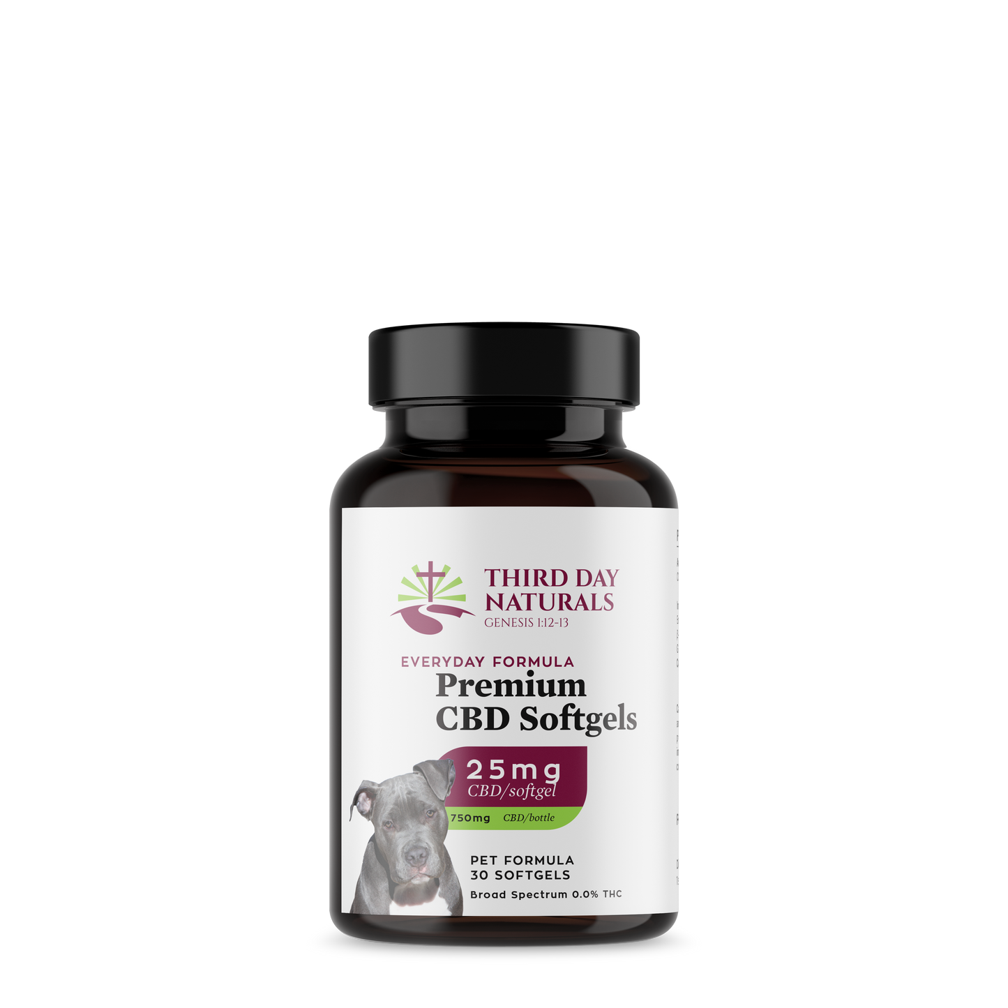 Pet Broad Spectrum CBD Softgels (10 mg & 25 mg)