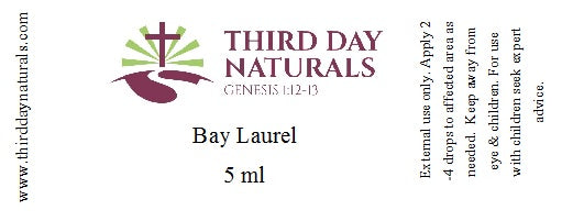 Bay Laurel Essential Oil (5ml & 15ml)