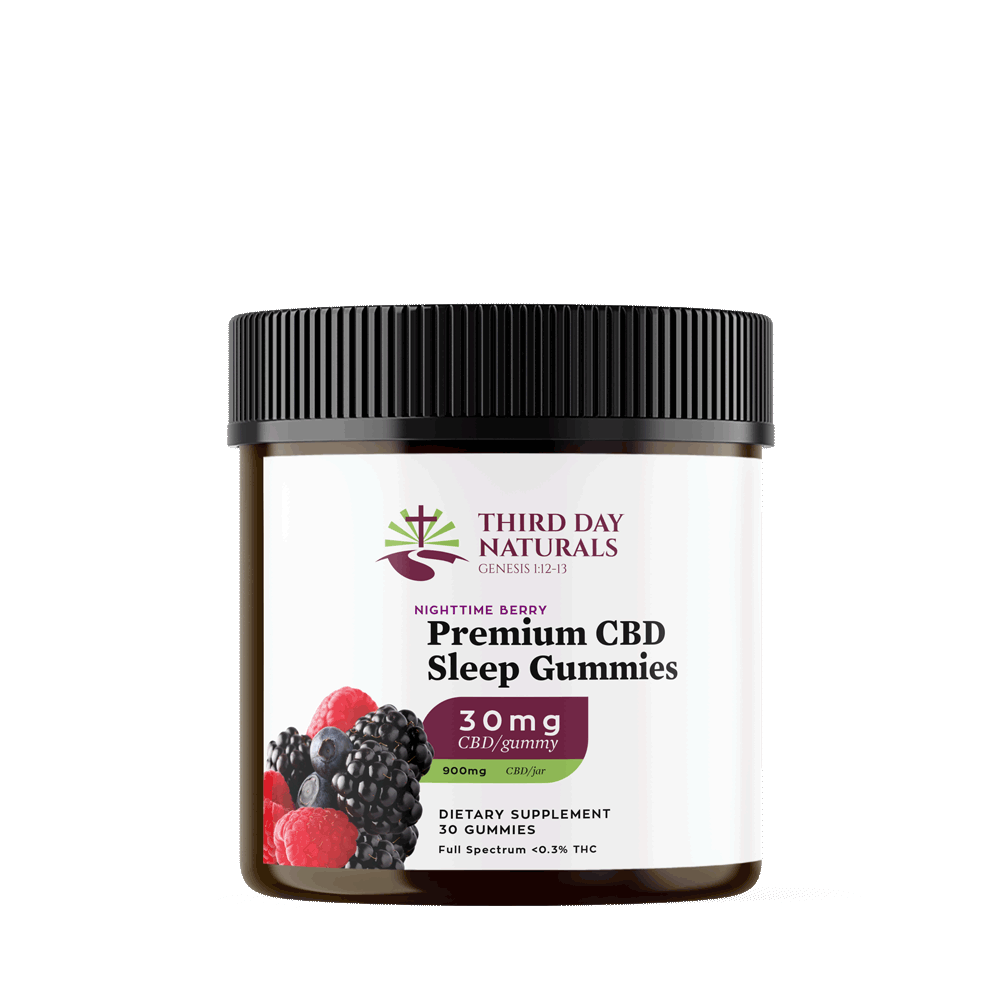 Premium CBD Sleep Gummies (NIGHTTIME BERRY)