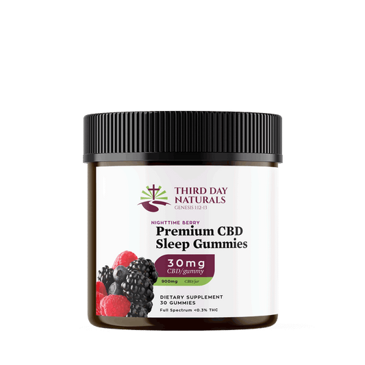 Premium CBD Sleep Gummies (NIGHTTIME BERRY)