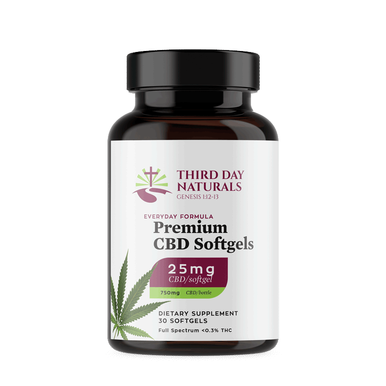 Full Spectrum CBD Softgels with THC