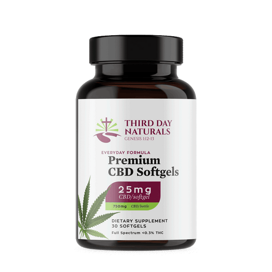 Full Spectrum CBD Softgels with THC