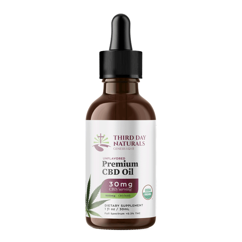 Unflavored: Organic Broad Spectrum CBD Tincture